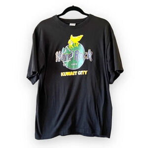 Bootleg Hard Rock Cafe Kuwait City Black Size XXL Men’s Wardog Army Bray‎ Street